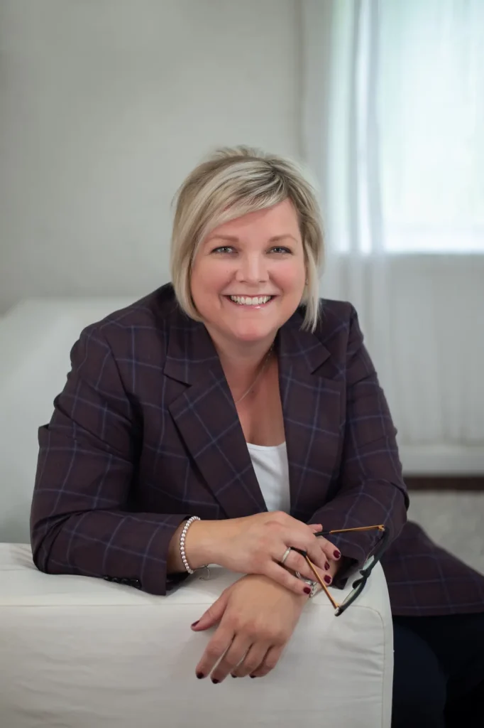 A portrait of Samantha Waltermyer, the founder of Your Choice Creation.